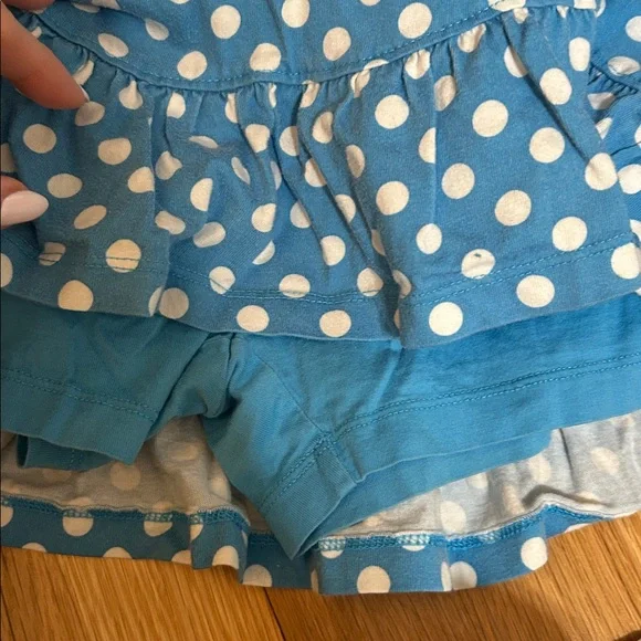 Hanna Andersson Polka Dot Skorts. Size 120 - Picture 5 of 5
